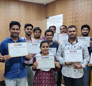 Techflow-CCSSD - Successful Completion of Our Sixteenth Batch of Job Oriented Course