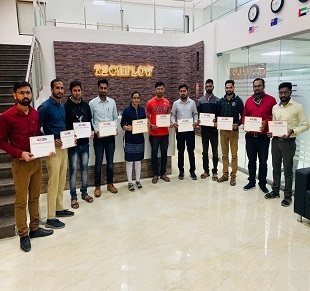Techflow-CCSSD Successful Completion of Thirteenth Batch of Job Oriented Course