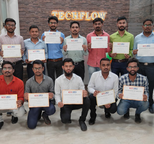 Techflow-CCSSD – Successful Completion of Fifth Batch of Job Oriented Course