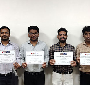 Techflow-CCSSD - Successful Completion of Our Eighteenth Batch of Job Oriented Course
