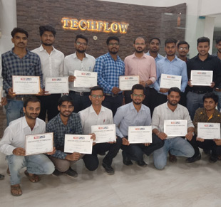 Techflow-CCSSD – Successful Completion of Second Batch of Job Oriented Course