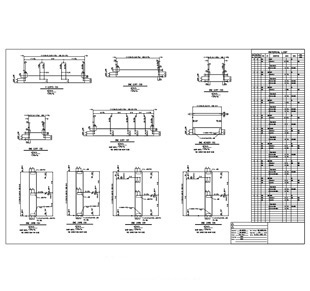 Steel Support Shop Drawings